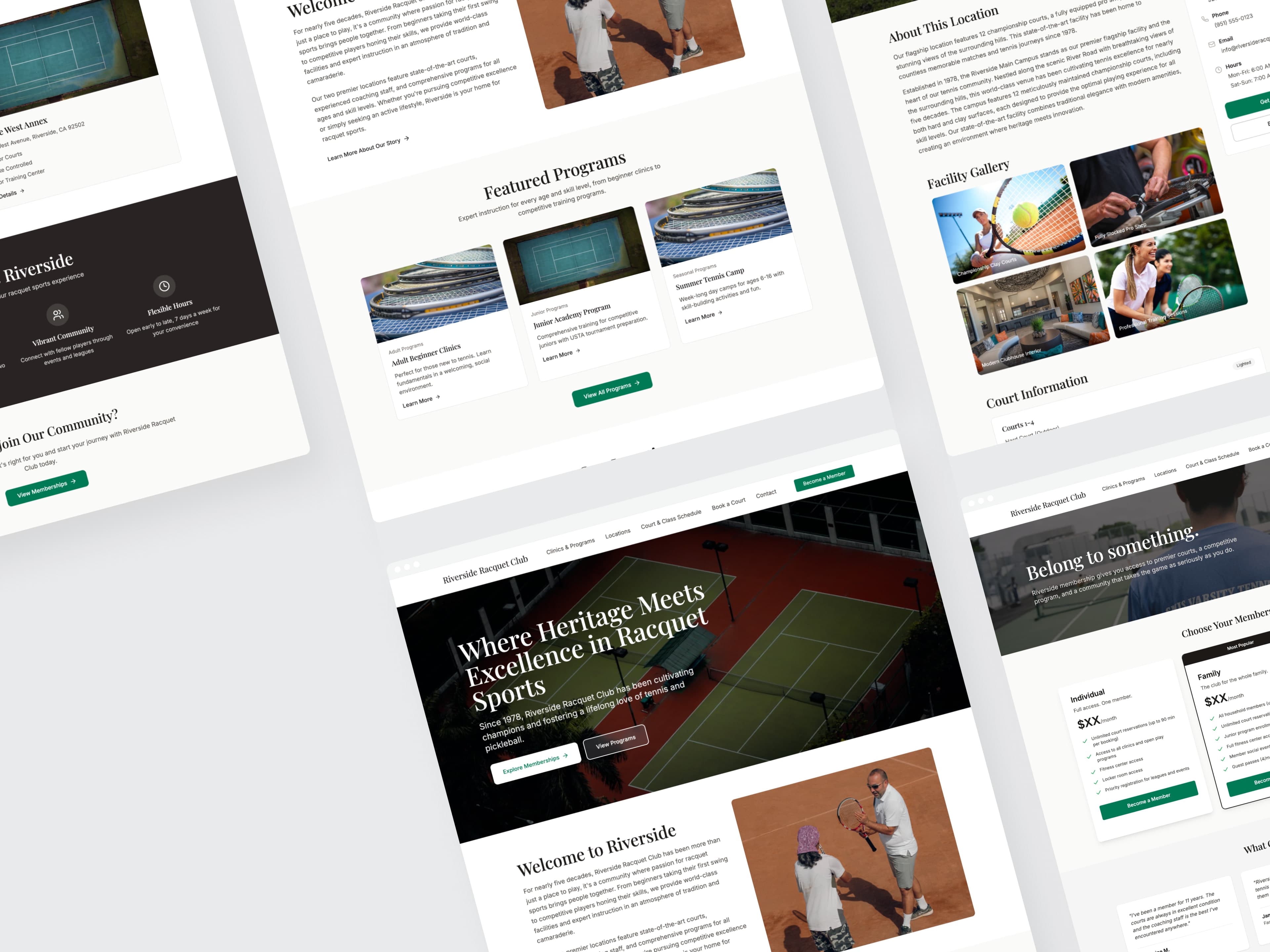 Riverside Raquet Club Theme