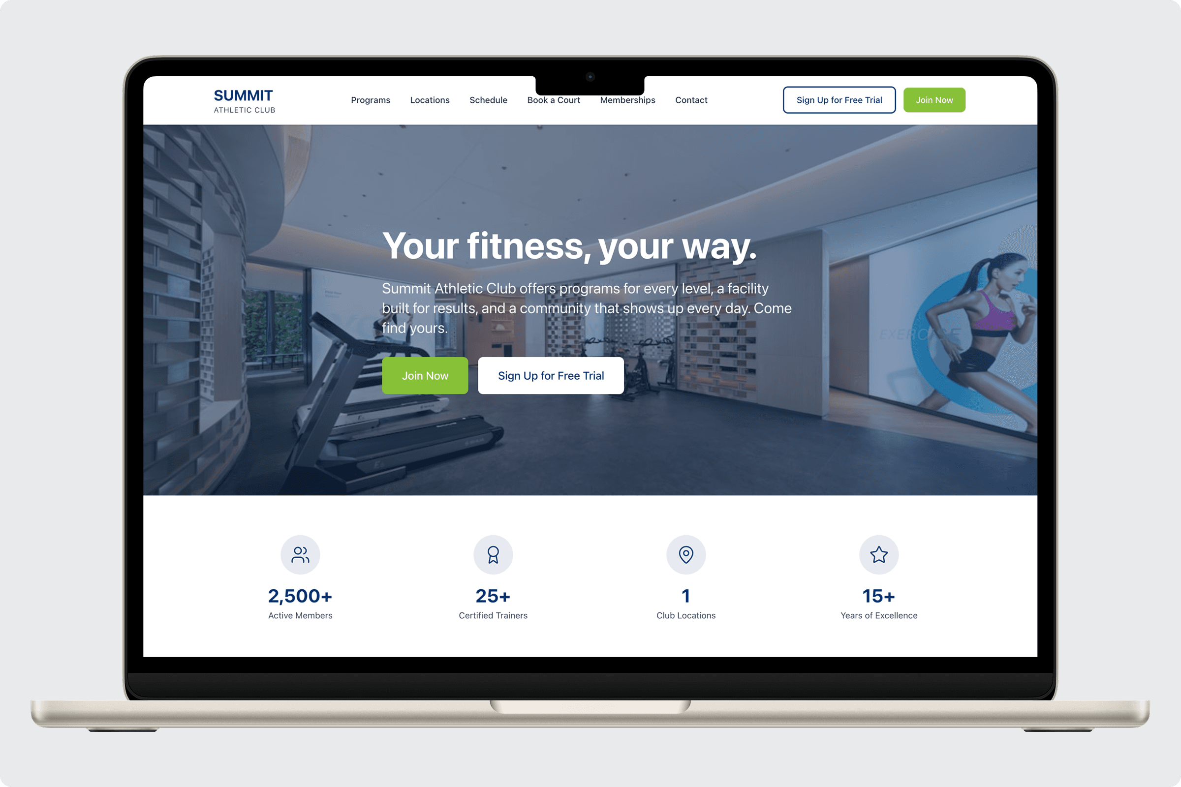 Summit Athletic Club Theme