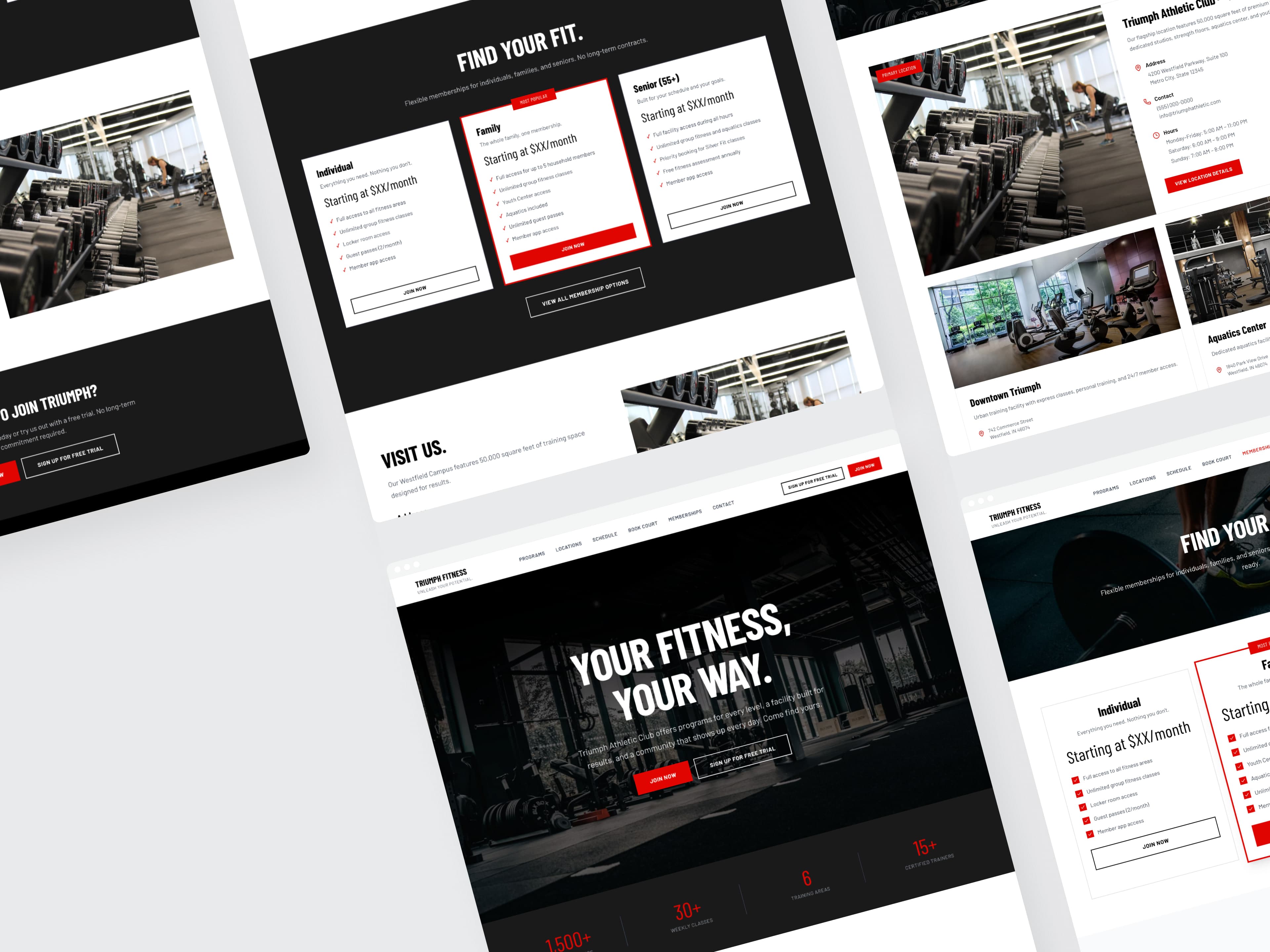 Triumph Fitness Theme