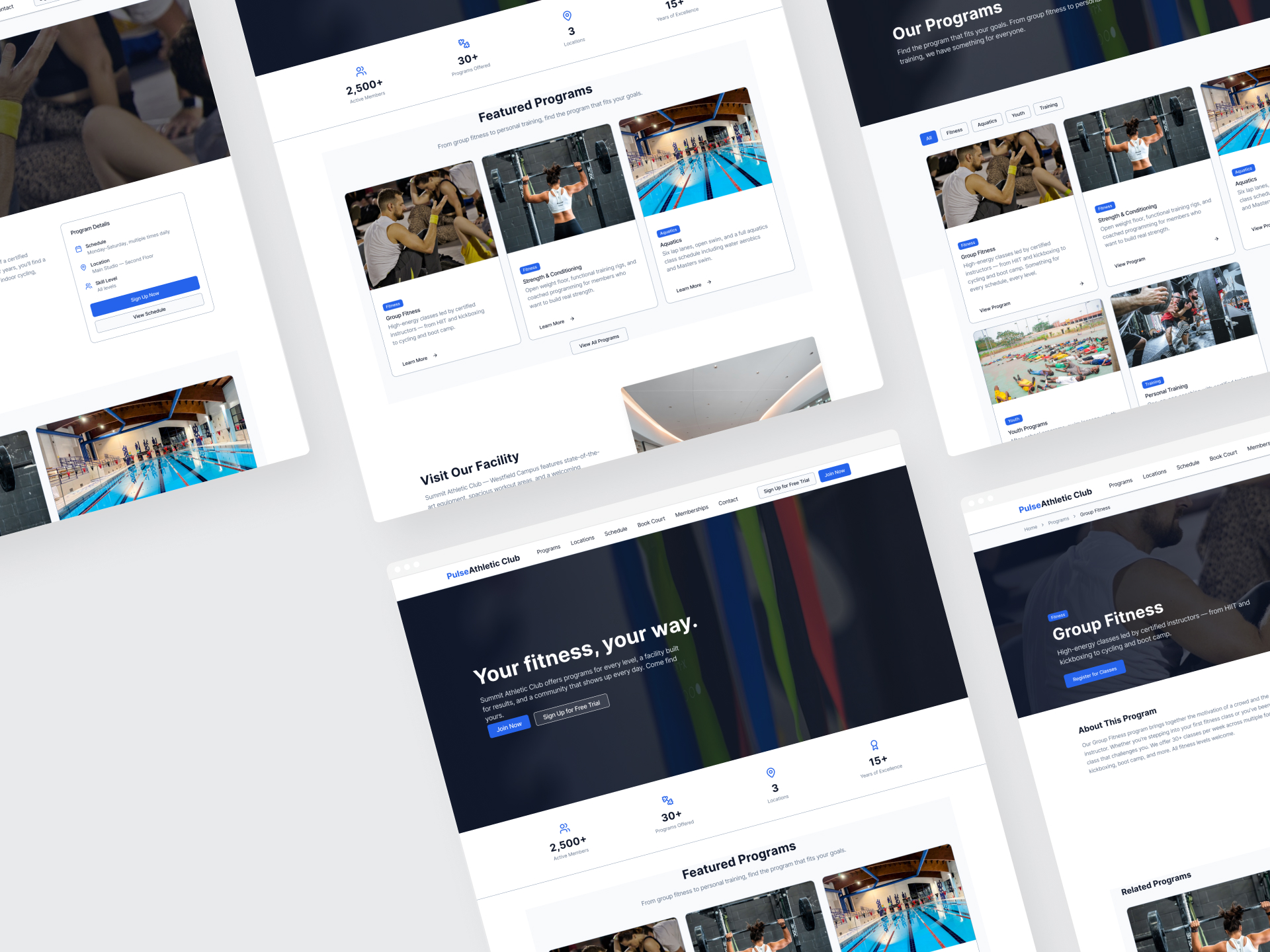 Pulse Athletic Club Theme