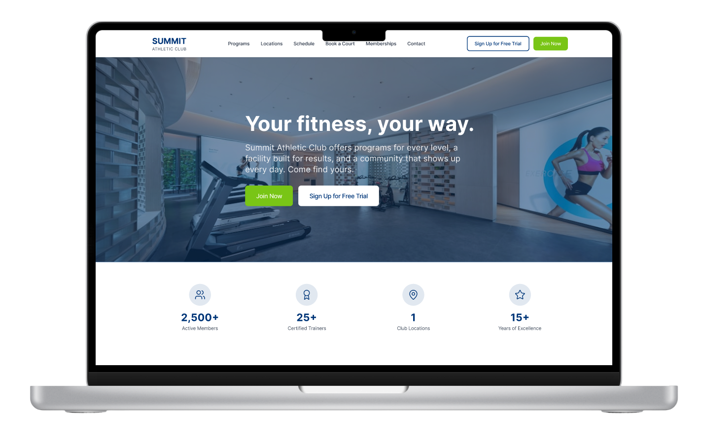 Summit Athletic Club Theme