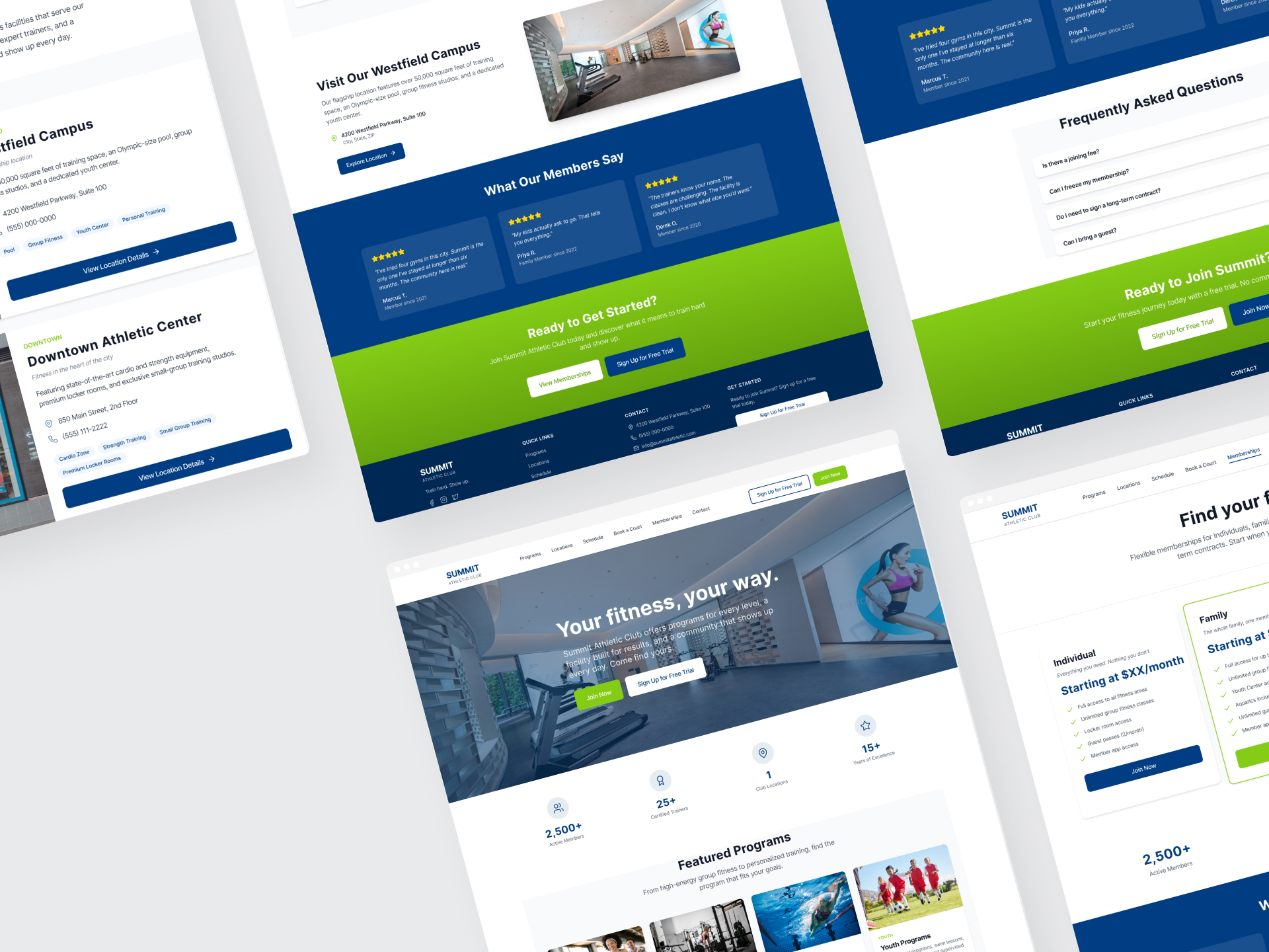 Summit Athletic Club Theme